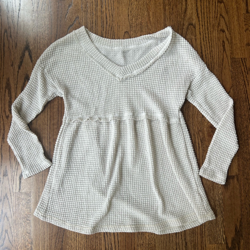 Women’s Waffle Knit Top